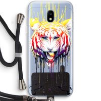 Fading: Samsung Galaxy J3 (2017) Transparant Hoesje met koord