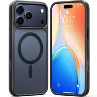 Torras iPhone 17 Pro hoesje - slanke bescherming met MagSafe ondersteuning - Zwart