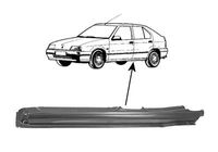 PLAATWERKDEEL Dorpel 4,5D RECHTS 4319104 - thumbnail