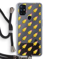Waterijsjes: OnePlus Nord N10 5G Transparant Hoesje met koord
