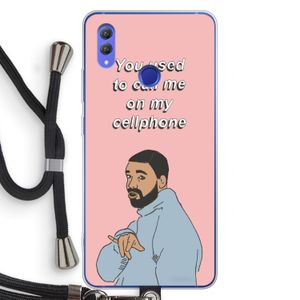 Hotline bling: Honor Note 10 Transparant Hoesje met koord