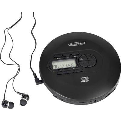 Reflexion PCD520MF/BK Discman CD, CD-R, CD-RW, MP3 Zwart