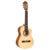 Ortega RQ38 Requinto Series Pro Natural 1/2-formaat klassieke gitaar met gigbag