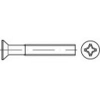 TOOLCRAFT TO-5431545 Verzonken schroeven M3 50 mm Kruiskop Phillips Staal Galvanisch verzinkt 1000 stuk(s) - thumbnail