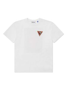 Marcelo Burlon County Of Milan Kids t-shirt en coton à imprimé graphique - Blanc