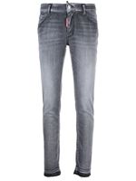 DSQUARED2 jean skinny à effet délavé - Gris