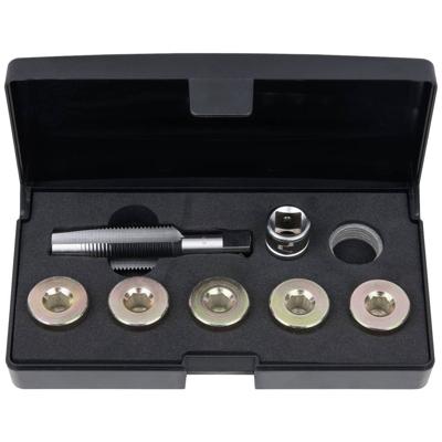 KS Tools 1504935 Olieaftapschroef-schroefdraadreparatieset, 12-delig M18 x 1,5