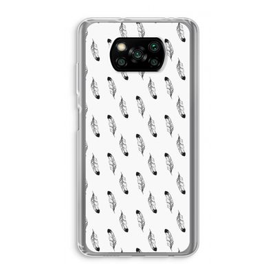 Pluimen: Xiaomi Poco X3 Pro Transparant Hoesje