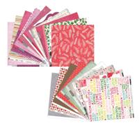 American Crafts • scrapbookpapier assortiment 30,5x30,5cm 20pcs