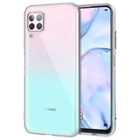 Antislip Huawei P40 Lite TPU Hoesje - Doorzichtig