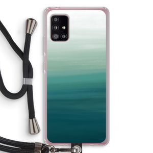 Ocean: Samsung Galaxy A51 5G Transparant Hoesje met koord