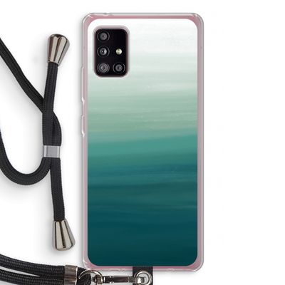 Ocean: Samsung Galaxy A51 5G Transparant Hoesje met koord