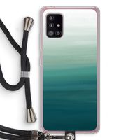 Ocean: Samsung Galaxy A51 5G Transparant Hoesje met koord