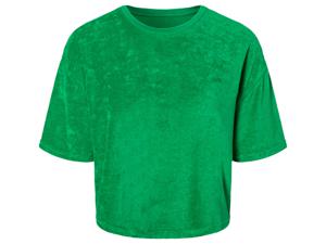 esmara Dames badstof shirt (S (36/38), Groen)