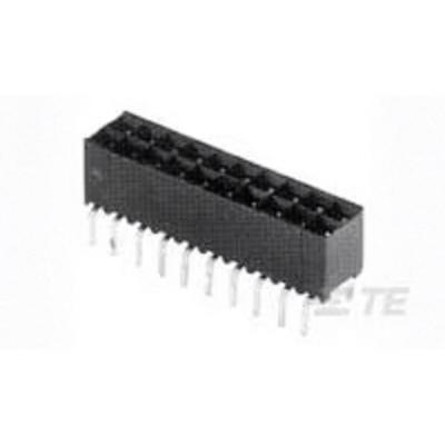 TE Connectivity 3-829264-2 Female header, inbouw (standaard) Inhoud: 1 stuk(s) Box