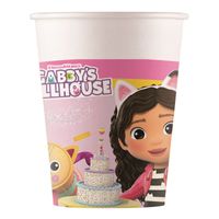 Papieren Bekers Gabby&apos;s Poppenhuis, 8st.