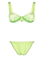 House of Sunny ensemble de bikini Presse - Vert