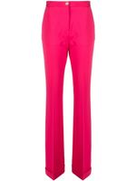 PINKO pantalon plissé à taille haute - Rose