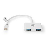 Nedis USB Multi-Port Adapter | USB 3.2 Gen 2 | 1 stuks - CCBW65960WT02 CCBW65960WT02 - thumbnail