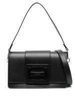 Hogan sac porté épaule H-Bag en cuir - Noir