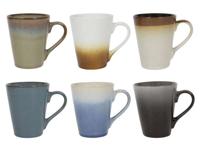 Studio Tavola Koffiekopjes met oor - Storm - 310 ml - 6 stuks Studio Tavola Koffiekopjes met oor - Storm - 310 ml - 6 stuks