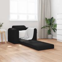 Vouwsofa Bed Zwart 98 x 71 x 83 cm Stof