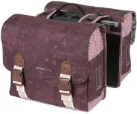 Dubbele fietstas Basil Bohème MIK - 35 liter - rood