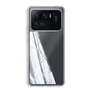 Gestreepte marmer: Xiaomi Mi 11 Ultra Transparant Hoesje
