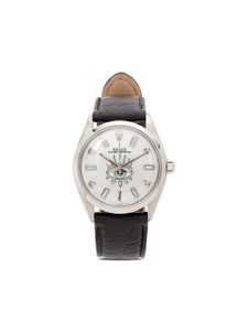 Jacquie Aiche montre à motif œil protecteur - Blanc
