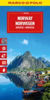 Wegenkaart - landkaart Noorwegen - Norge - Norway | Marco Polo