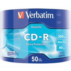 Verbatim CD-R Extra Protection 700 MB 50 stuk(s)