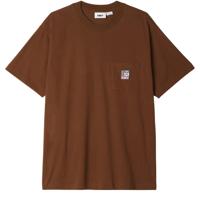 Obey Organic Pocket Tee SS Casual T-shirt Heren L
