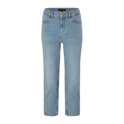 comma slim fit capri jeans blauw comma slim fit capri jeans blauw
