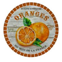 Placemat Versa Oranje Keramisch (20 x 20 cm)
