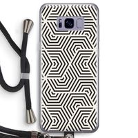 Magic pattern: Samsung Galaxy S8 Transparant Hoesje met koord