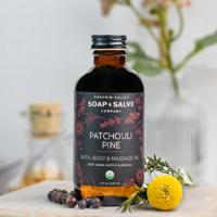 Chagrin Valley Bath, Body & Massage Oil Patchouli Pine - thumbnail