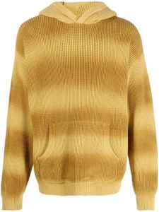 Stüssy cardigan zippé en maille 3D - Jaune