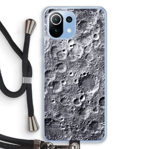 Maanlandschap: Xiaomi Mi 11 Lite Transparant Hoesje met koord