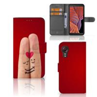 Samsung Galaxy Xcover 5 | Wallet Case | met Pasjes | Liefde - Origineel Romantisch Cadeau