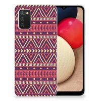 Samsung Galaxy A02s TPU bumper Aztec Paars