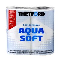 Thetford Aqua Soft Kampeer Toiletpapier 4 rol - thumbnail