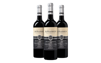 3 flessen Anares Rioja Gran Reserva Probeerpakket