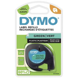 DYMO LT Labeltape Kunststof Tapekleur: Groen Tekstkleur: Zwart 12 mm 4 m