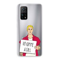 Gimme a call: Xiaomi Mi 10T 5G Transparant Hoesje