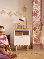 Nachttafel kind LIGNE FESTON wit