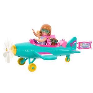 Barbie Chelsea Beroepenpop Speelset met Pop en Vliegtuig