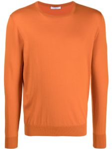 Boglioli pull en maille à manches longues - Orange