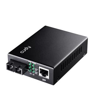 Cudy MC100GMA-05 netwerk media converter 1000 Mbit/s 850 nm Multimode Zwart