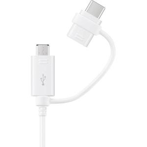 Samsung Mobiele telefoon Kabel [1x USB - 1x Micro-USB, USB-C stekker] 1.50 m USB, Micro-USB, USB-C