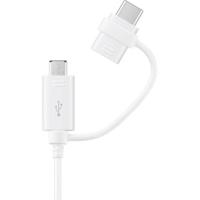 Samsung Mobiele telefoon Kabel [1x USB - 1x Micro-USB, USB-C stekker] 1.50 m USB, Micro-USB, USB-C